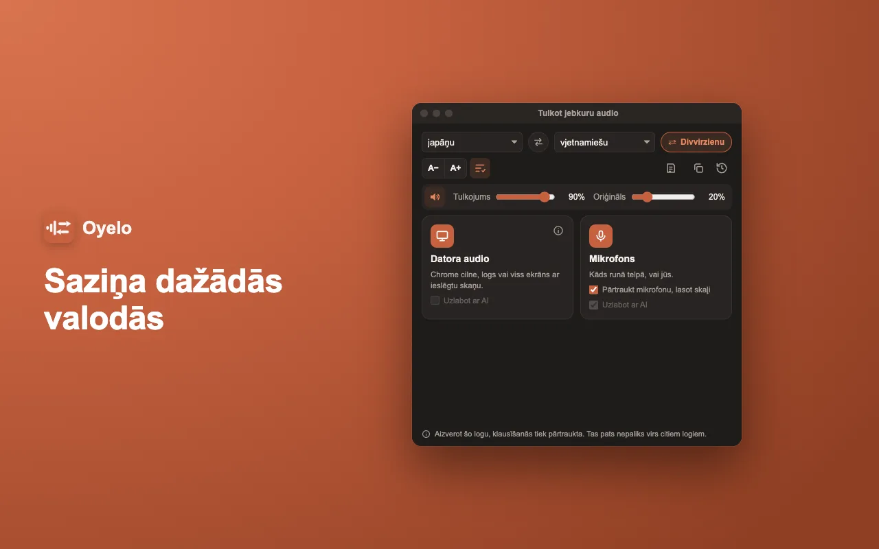 Saziņa dažādās valodās