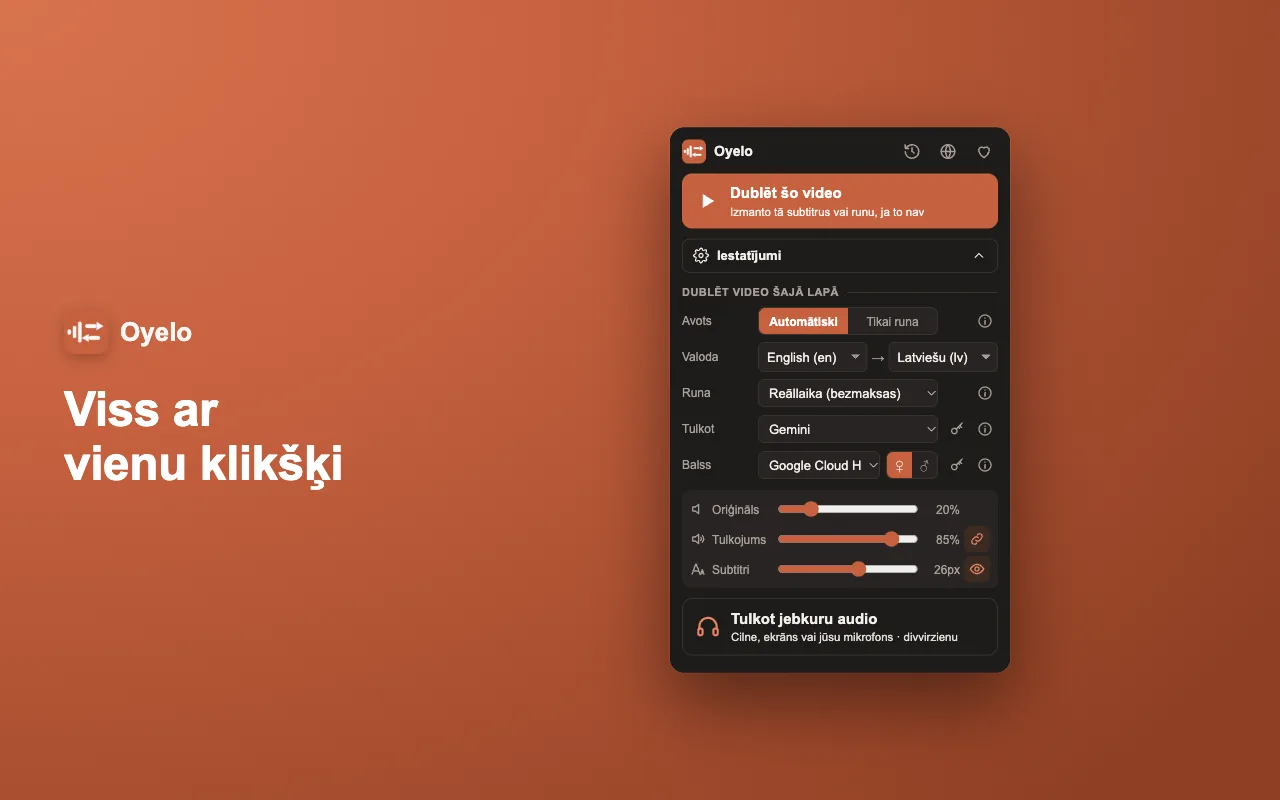 Viss ar vienu klikšķi