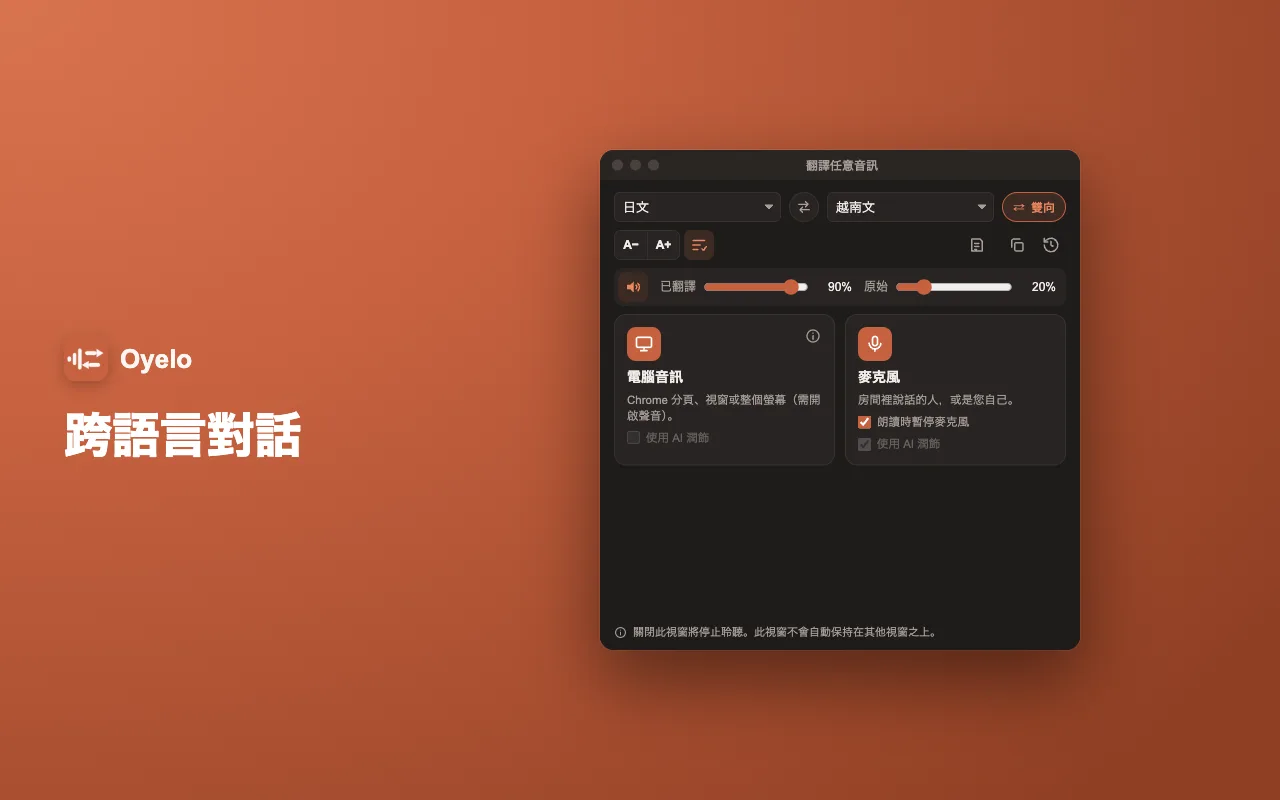 跨語言對話
